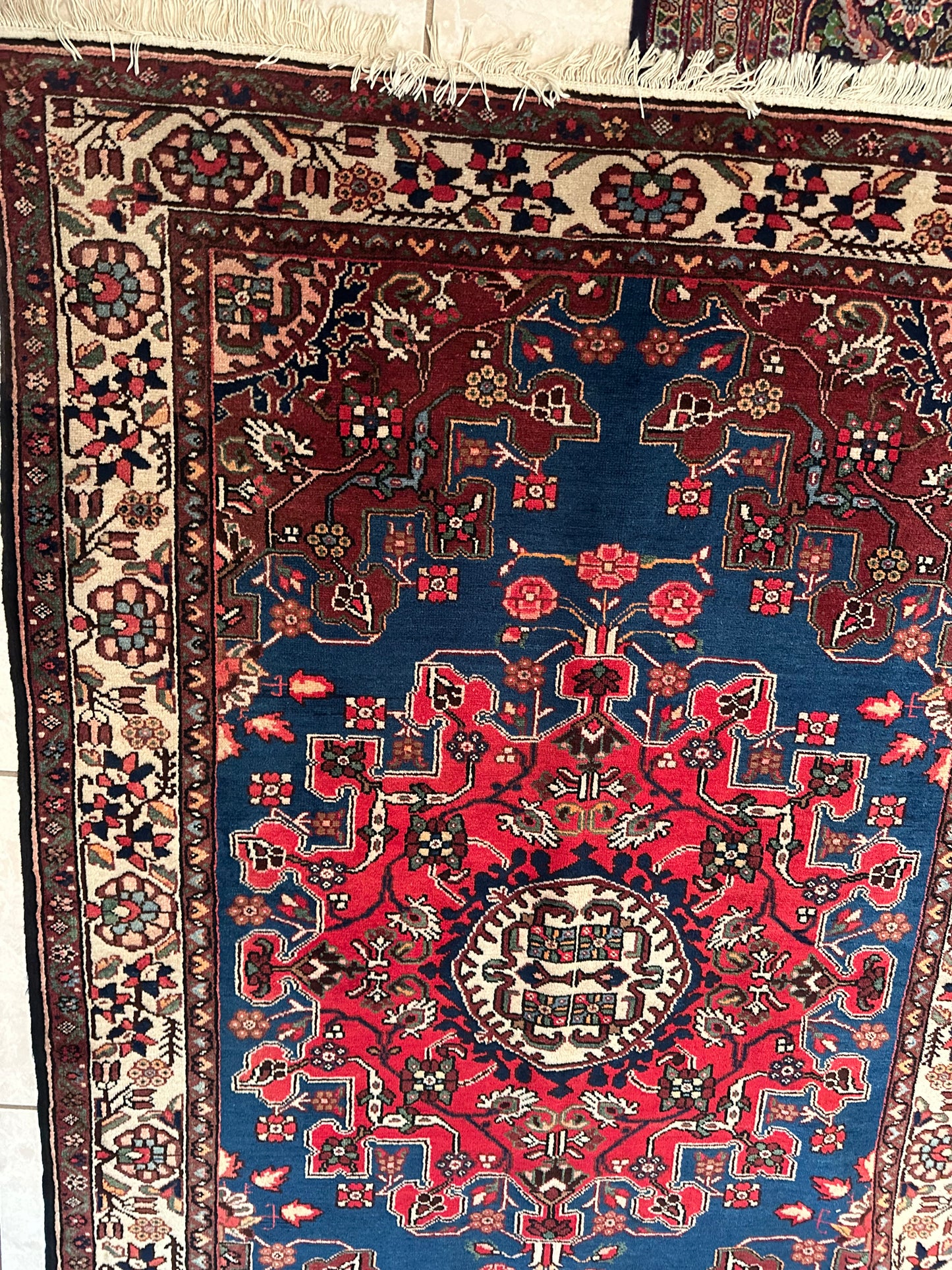 Antique Tafresh Persian Rug – 6.7’ x 4.5’ Hand-Knotted Wool Rug